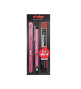 Rotring Visuclick + Jel Okul Seti 0.7 mm Pembe
