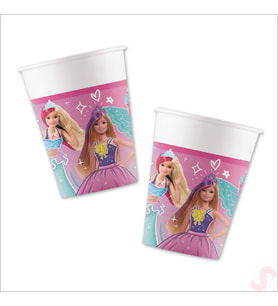 Barbie Fantasy Karton Bardak - 8 Adet (STD)