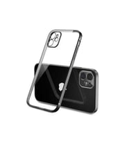 Apple iPhone 12 Uyumlu Kılıf Zore Gbox Kapak (Siyah)