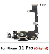 Iphone 11 Pro Full Şarj Soketi (ORJ) Siyah