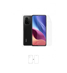 Xiaomi Redmi K40 Pro Full Body Ekran Koruyucu Ön Arka Yan Darbe Emici Poliüretan Film