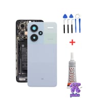 Redmi Note 13 Pro+ Plus Arka Kapak Pil Batarya Kapağı Kamera Lensli 23090RA98G Uyumlu + Tamir Kiti