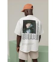 Certifid Lover Boy Drake Baskılı Unisex Oversize Rapper Tişört