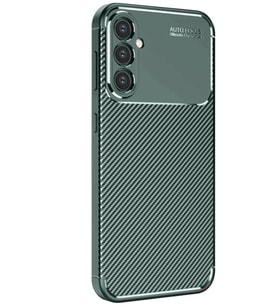 Galaxy S25 Kılıf Auto Focus Karbon Kapak - Koyu Yeşil