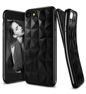 Ringke Air Prism 3D Elmas Yansıması iPhone 7 ile Uyumlu KIlıf Ink Black