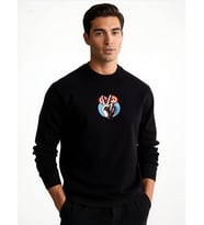 BARIŞ UNİSEX SWEATSHİRT (Siyah)