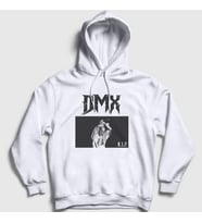 Presmono Unisex Beyaz Rip Dmx Kapüşonlu Sweatshirt 225578tt