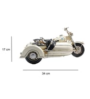 Dekoratif Metal Sepetli Motor