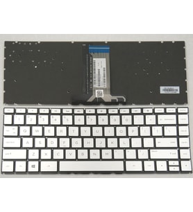 Hp Pavilion 14-bk100 Klavye Gümüş Türkçe Işıklı