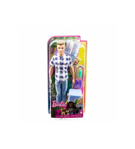 Barbie Ken Kampa Gidiyor Oyun Seti - Hhr66