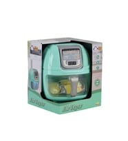 Sesli ve Işıklı Oyuncak Airfryer Luxury Serisi – Dijital Panelli ve Açılabilir Çekmeceli Modern Mutfak Seti (Çok Renkli)