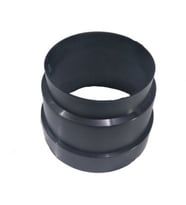 Aspiratör davlumbaz baca çıkışı boru çapı 10cm -12cm çevirici adaptör