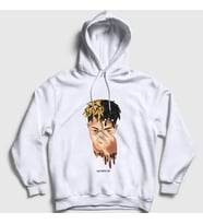 Presmono Unisex Beyaz Cool XXXTentacion Kapüşonlu Sweatshirt 47596tt