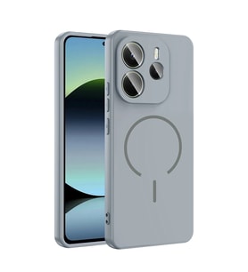 Xiaomi Redmi Note 14 4G Kılıf M-safe Şarj Özellikli Zore Meta Kapak