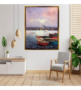 Altın  Çerçeveli tablo n1742