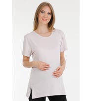 HAMİLE TSHIRT LİLA