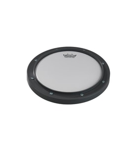 REMO RT-0008-00 Practice Pad Coated (8" Gri)  Trampet Hissi Veren Çalışma Pedi