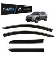 Sunplex Kromlu Cam Rüzgarlığı Dacia Duster 2018-2024 ile uyumlu