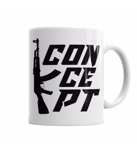 Concept AK 47 Kupa Bardak Porselen