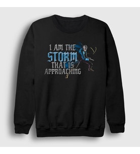 Presmono Unisex Siyah Storm Approaching Dante Devil My Cry Sweatshirt 534187tt