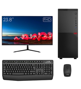 Turbox Tx6264 Ryzen 5 5500 32GB Ram 512GB SSD 2GB R5 230 23.8 inç FHD Monitör Ofis Hazır Sistem