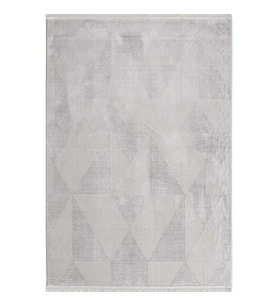 Hoom Rugs Akik 8606 Gri Modern Makine Halısı (A.Gri)