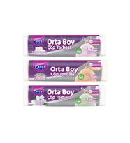 Orta Boy Büzgülü Kokulu Çöp Torbası Paketi