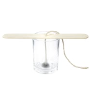 Kopçalı Mum Fitili Ve Dengeleyci Sabitleyici Set (Beyaz)