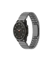 Samsung Galaxy Watch 46mm Uyumlu 22mm Kordon Paslanmaz Çelik Luxury Zore KRD-82 Kayış