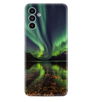 Samsung A23 A31 A32 A50 A51 A52 A53 A70 Kılıf Desenli Silikon Kuzey Işıkları 1327