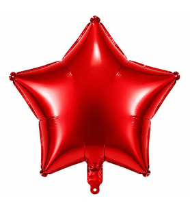 Yıldız Folyo Balon Kırmızı (18 inc)