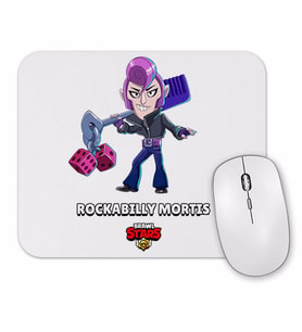 Brawl Stars Rockabilly Mortis Mouse Pad