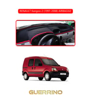 RENAULT Kangoo-2 (1997-2008) AIRBAGSIZTORPİDO KORUMA HALISI KIRMIZI KENAR
