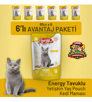 Tavuklu Yetişkin Yaş Kedi Maması 85 g - 6 Adet