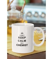 Kimyacı I Can't Keep Calm I'm Chemist Hediyelik Baskılı Kupa Bardak