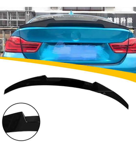 Bmw F36 M4 Bagaj Üstü Spoiler Parlak Siyah Spoyler Plastik İthal