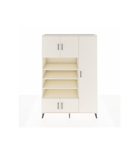 Hyperion Gardrop 11 Raflı 5 Kapaklı 132x44x195 Aytaşı-Aytaşı