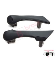 Renault Megane MK2 2002–2009 7701475315 7701475316 İçin Ön İç Kapı Çekme Kolçak Tutamak Takımı Siyah