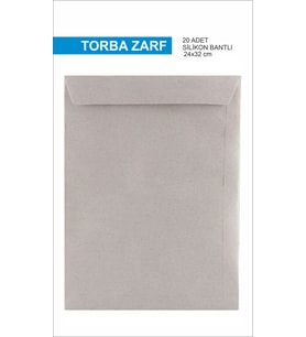 A4 Torba Zarf 24x32 cm 20 Adet Kraft zarf