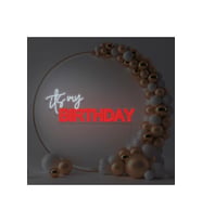 its my BIRTHDAY Yazılı Neon Tabela