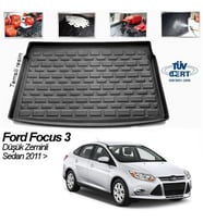 Ford Focus 3 Sedan Bagaj Havuzu Paspası 2012-2015
