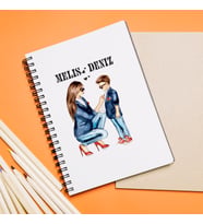 Anne Çocuk Tasarımlı Defter Kişiye Özel