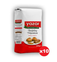 Yazar Buğday Nişastası 800 Gr x 10 Paket