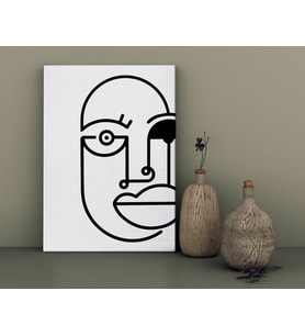 BK Home Picasso Style Tasarımlı Kanvas Tablo-3