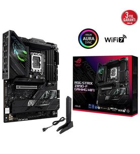 ASUS ROG STRIX Z890-F GAMING WIFI-7 DDR5 THUNDERBOLT-HDMI DP PCIE 5.0 1851p ATX