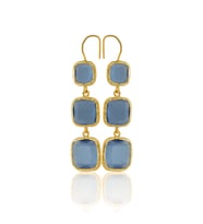 Kadir Jewellery 22 Ayar Altına Kaplama Kadın Sallantılı Küpe -El İşçiliği Ve Hipoalerjenik Küpe