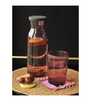 Sipahi Kapaklı Karaf Seti Kahverengi  1250 Ml
