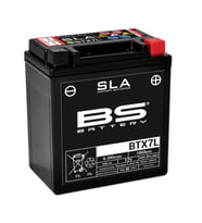 Bs Btx7l Sla 1994-2003 Kawasaki ZZR 250 Uyumlu Akü Jel Akü