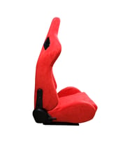 Spor Koltuk Recaro Model Alcantara Kırmızı 1 Takım 2 Adet