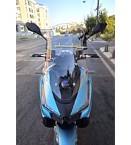 MOTOCAM Arora Beatrix 150 Ön Cam 2023-2026 Model 55cm Şeffaf Renkli 4mm KISA